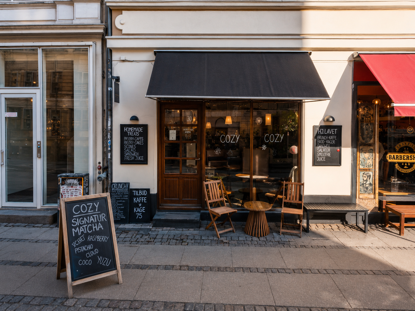 Facaden på Cozy Vesterbro